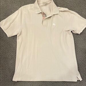 Burberry beige men’s polo